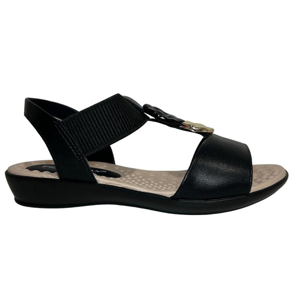 SANDÁLIA PICCADILLY CAMILA ANABELA BAIXO 500405 Preto 1