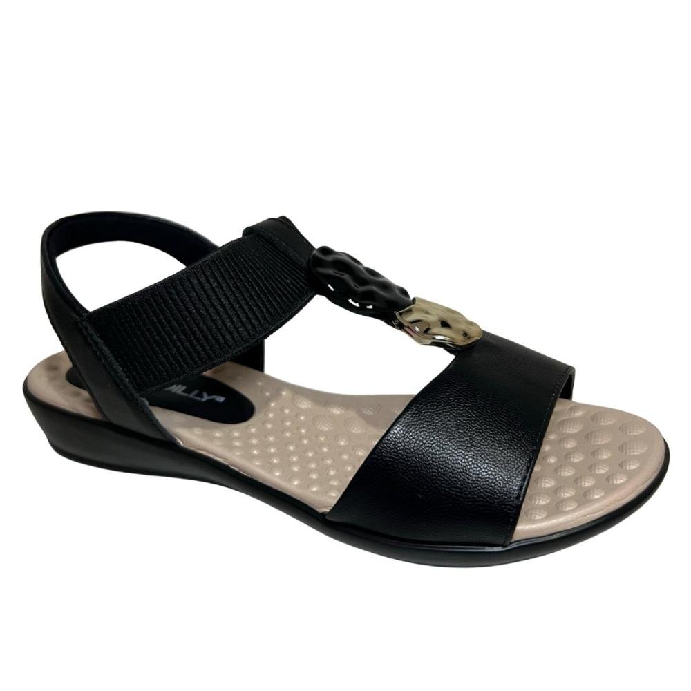 SANDÁLIA PICCADILLY CAMILA ANABELA BAIXO 500405 Preto 4