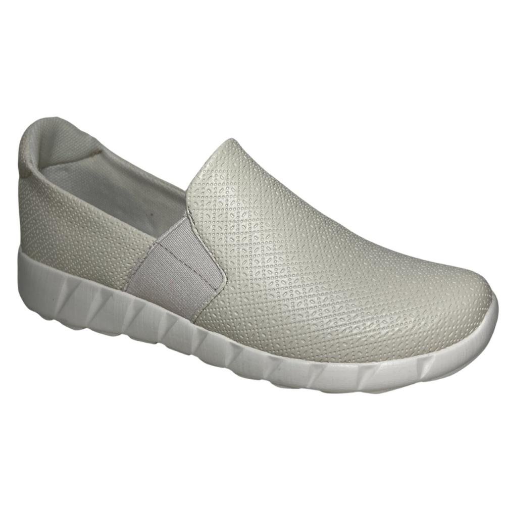 TÊNIS PICCADILLY SLIP ON CASUAL 970120 Off White 4