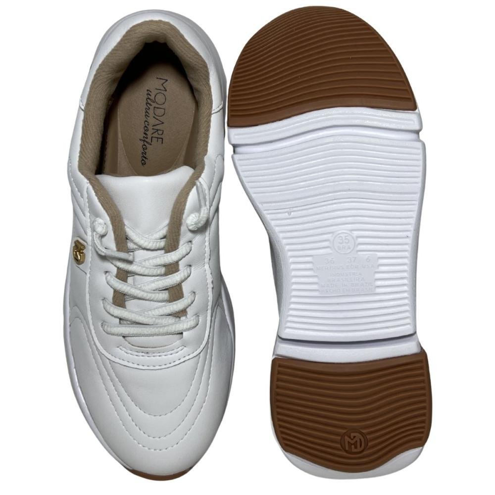 TÊNIS MODARE CASUAL ULTRACONFORTO 7401.104 Branco 2