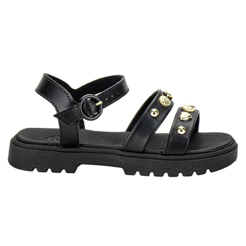 SANDÁLIA MOLEKINHA MENINA 2344.142 Preto 2