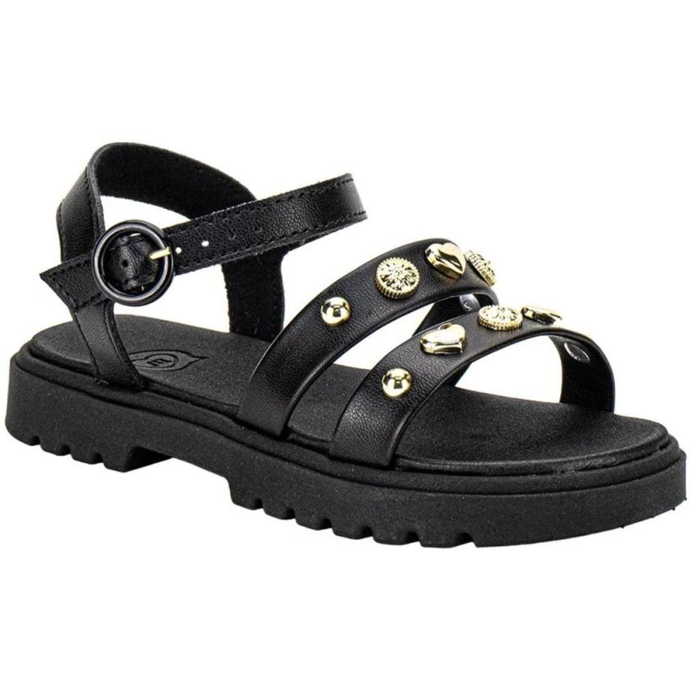 SANDÁLIA MOLEKINHA MENINA 2344.142 Preto 4