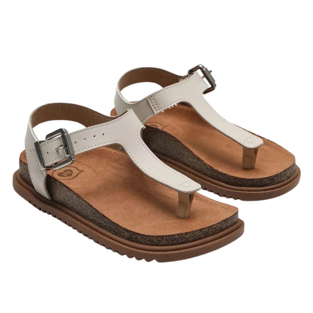 SANDÁLIA MOLEKINHA MENINA 2357.112 Off White 2