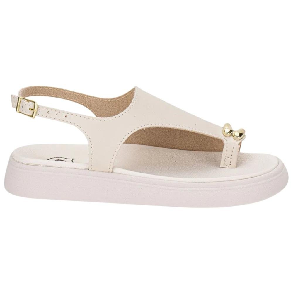 SANDÁLIA MOLEKINHA MENINA RING TOE 2358.116 Off White 3