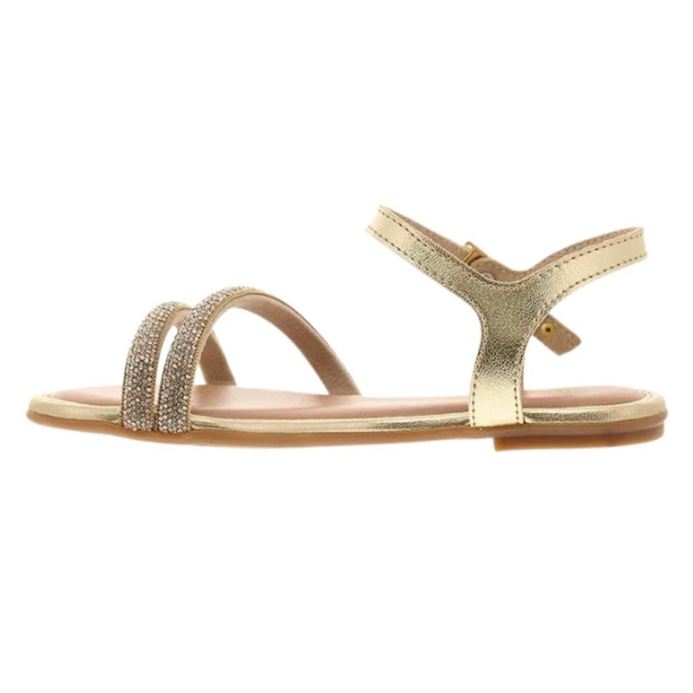 SANDÁLIA RASTEIRA MOLEKINHA MENINA 2157.1203 Dourado 4