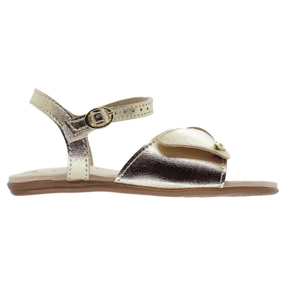 SANDÁLIA MOLEKINHA BABY LAÇO 2743.103  Dourado 2