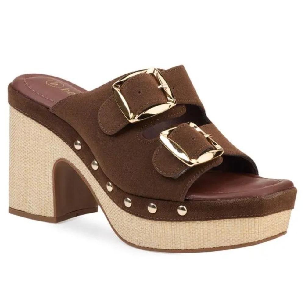 TAMANCO BEBECÊ SALTO ALTO COM FIVELAS T5110-129 Marrom 3