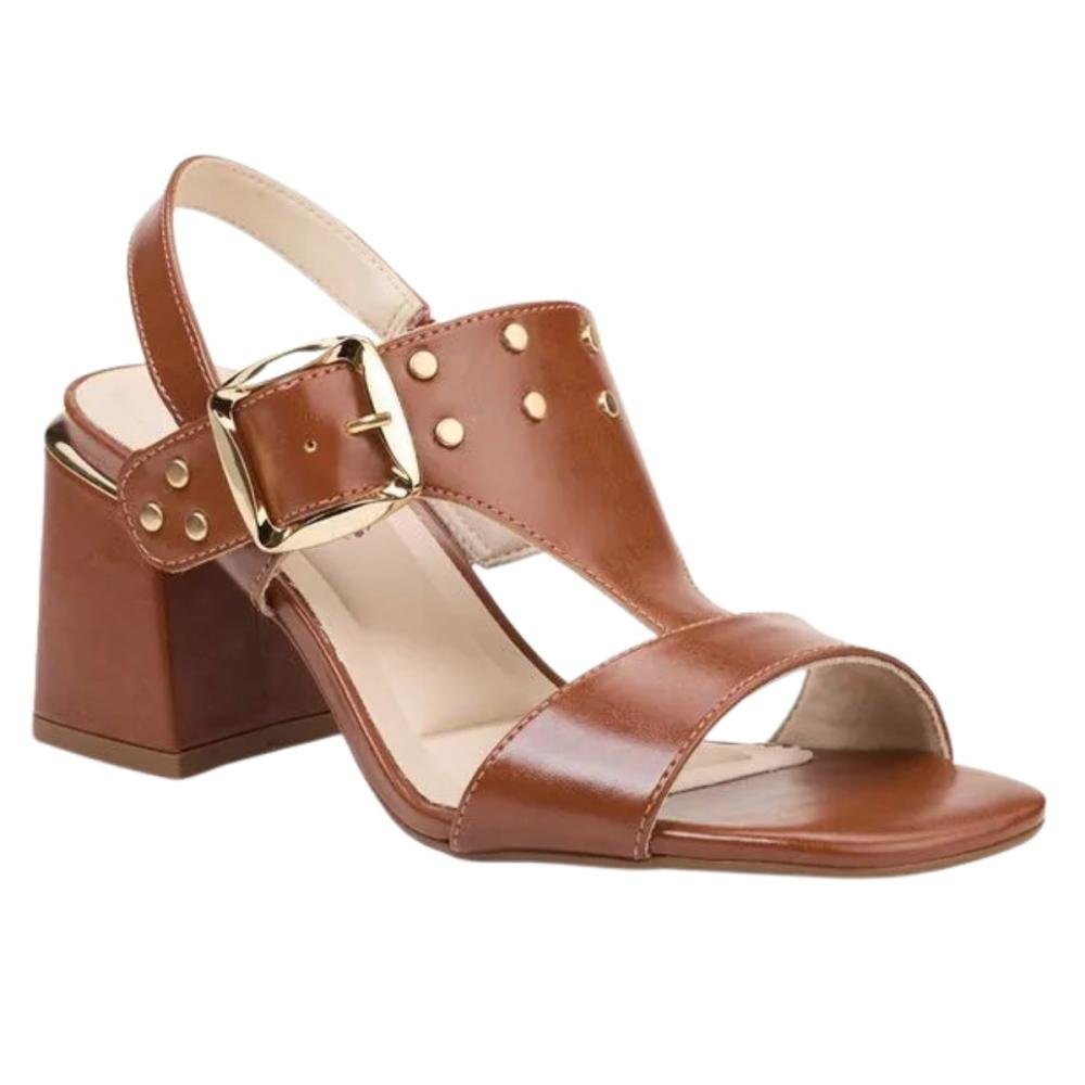 SANDÁLIA BEBECÊ SALTO BLOCO FIVELA T6011-202 Marrom 3