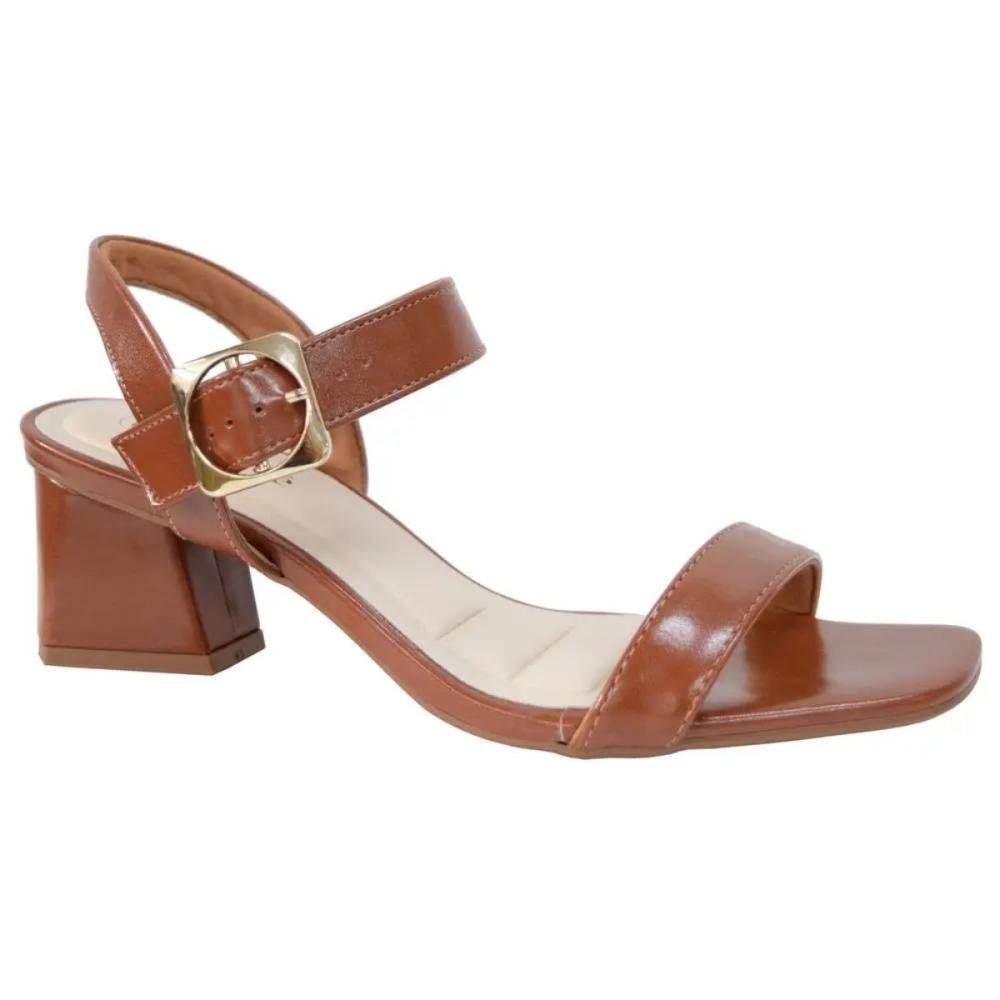 SANDÁLIA BEBECÊ SALTO BLOCO FIVELA T5260-078 Marrom 2