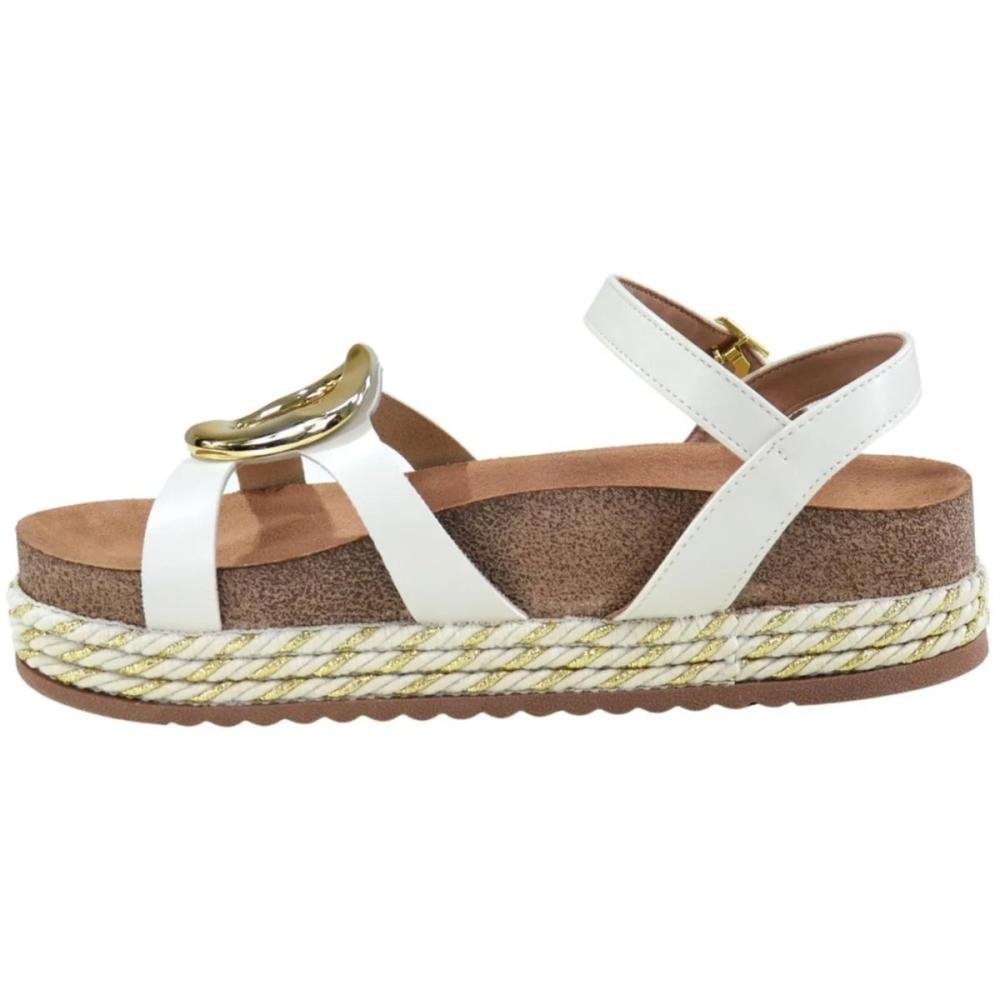 SANDÁLIA PAPETE BEIRA RIO FLATFORM 8546.207 Off White 6