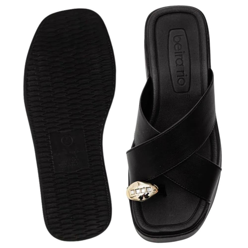 TAMANCO BEIRA RIO PLATAFORMA RING TOE 8530.114 Preto 3