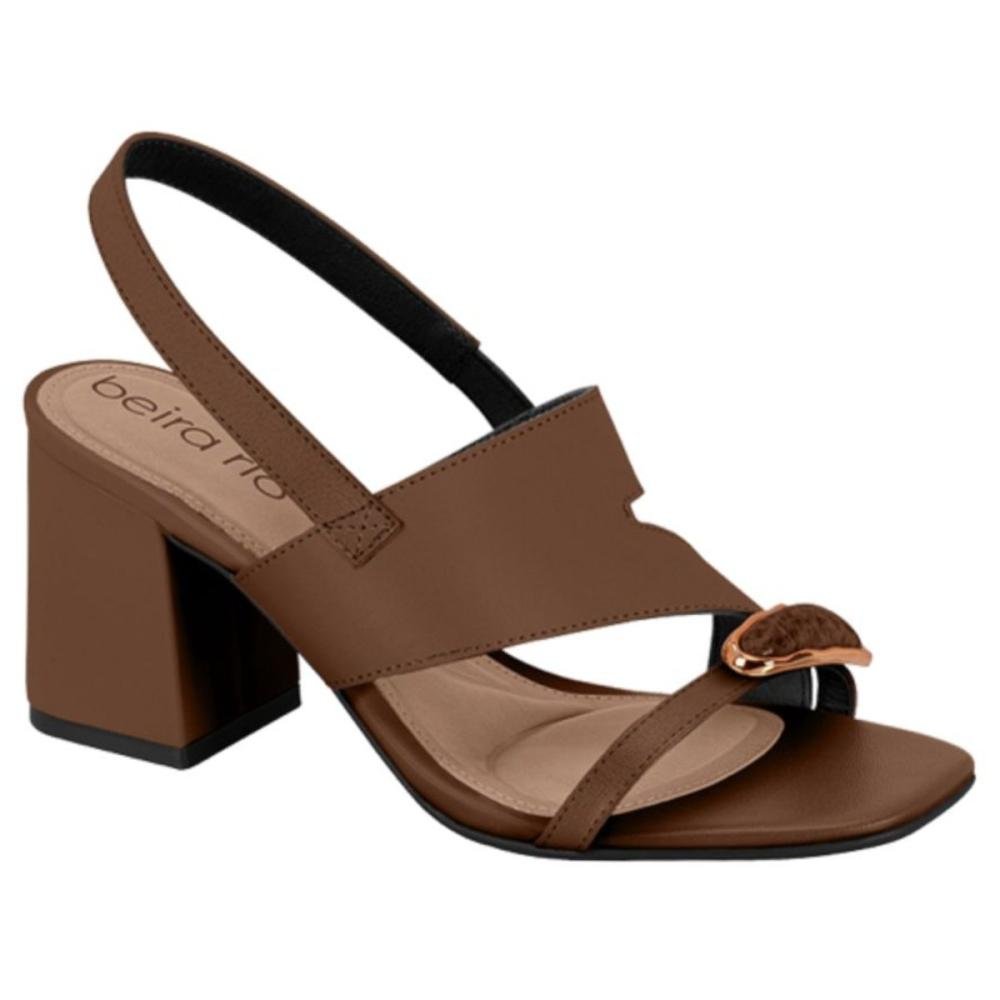 SANDÁLIA BEIRA RIO SALTO BLOCO RING TOE 8436.243