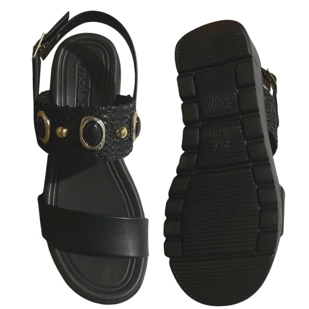 SANDÁLIA MOLECA ANEBELA 5536.110 Preto 3