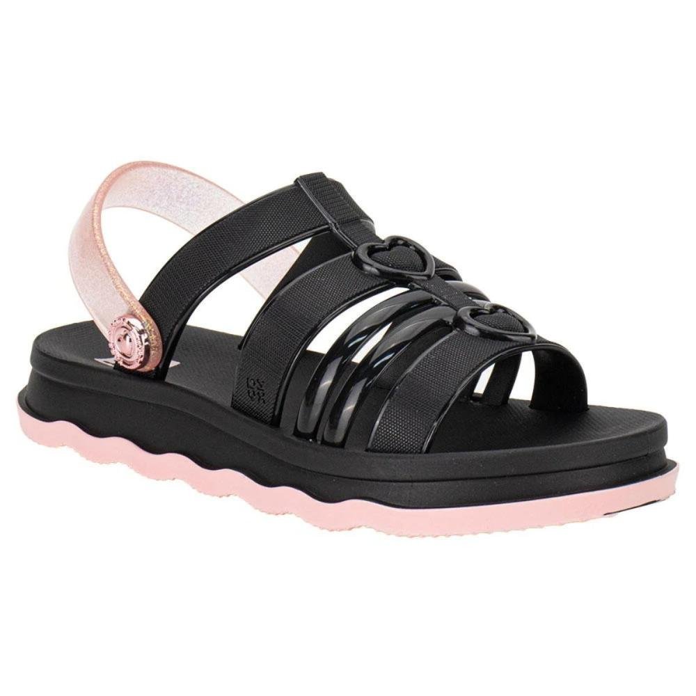 SANDÁLIA ZAXY PLATAFORMA INFANTIL ZIP 19269 Preto 3