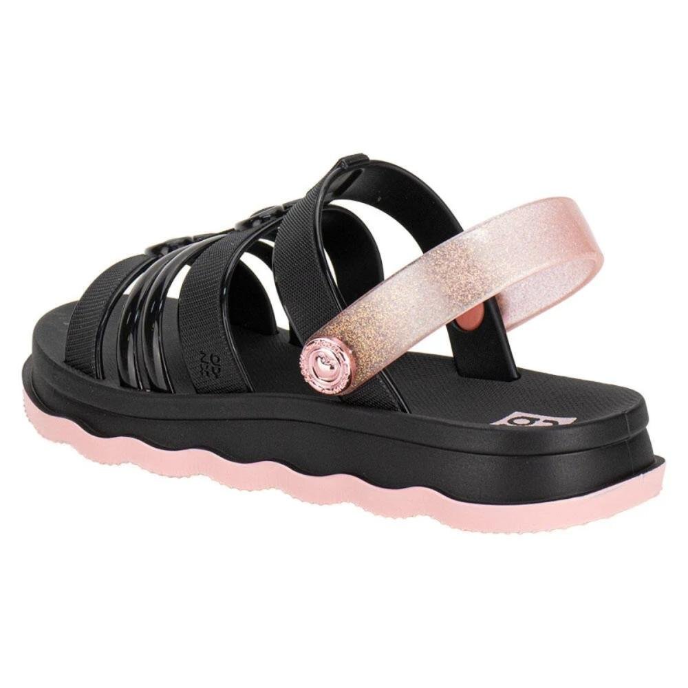 SANDÁLIA ZAXY PLATAFORMA INFANTIL ZIP 19269 Preto 5