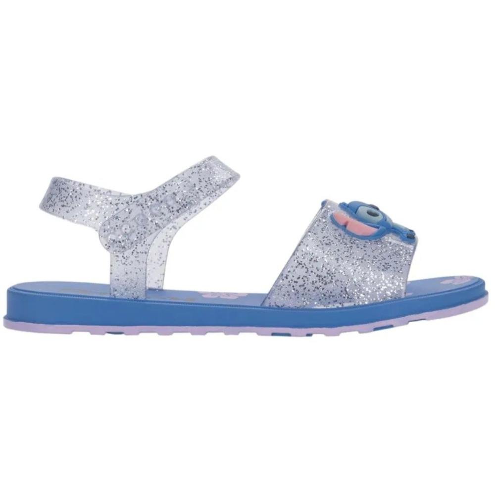 SANDÁLIA GRENDENE KIDS GLITTER STITCH TO PLAY 23196 Azul 2
