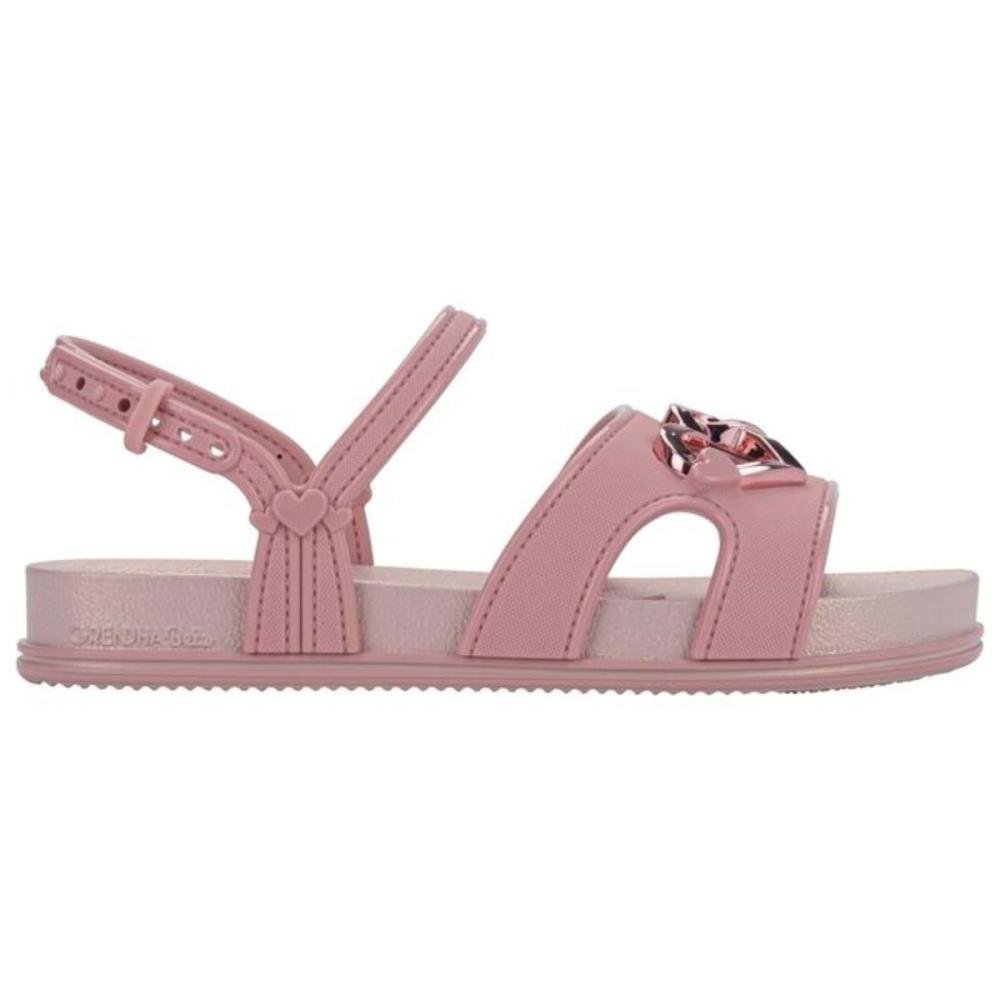 SANDÁLIA GRENDHA INFANTIL BELA ELOS DE AMOR 19255 Rosa 2