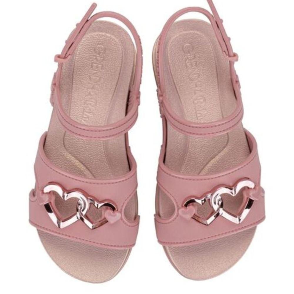 SANDÁLIA GRENDHA INFANTIL BELA ELOS DE AMOR 19255 Rosa 3