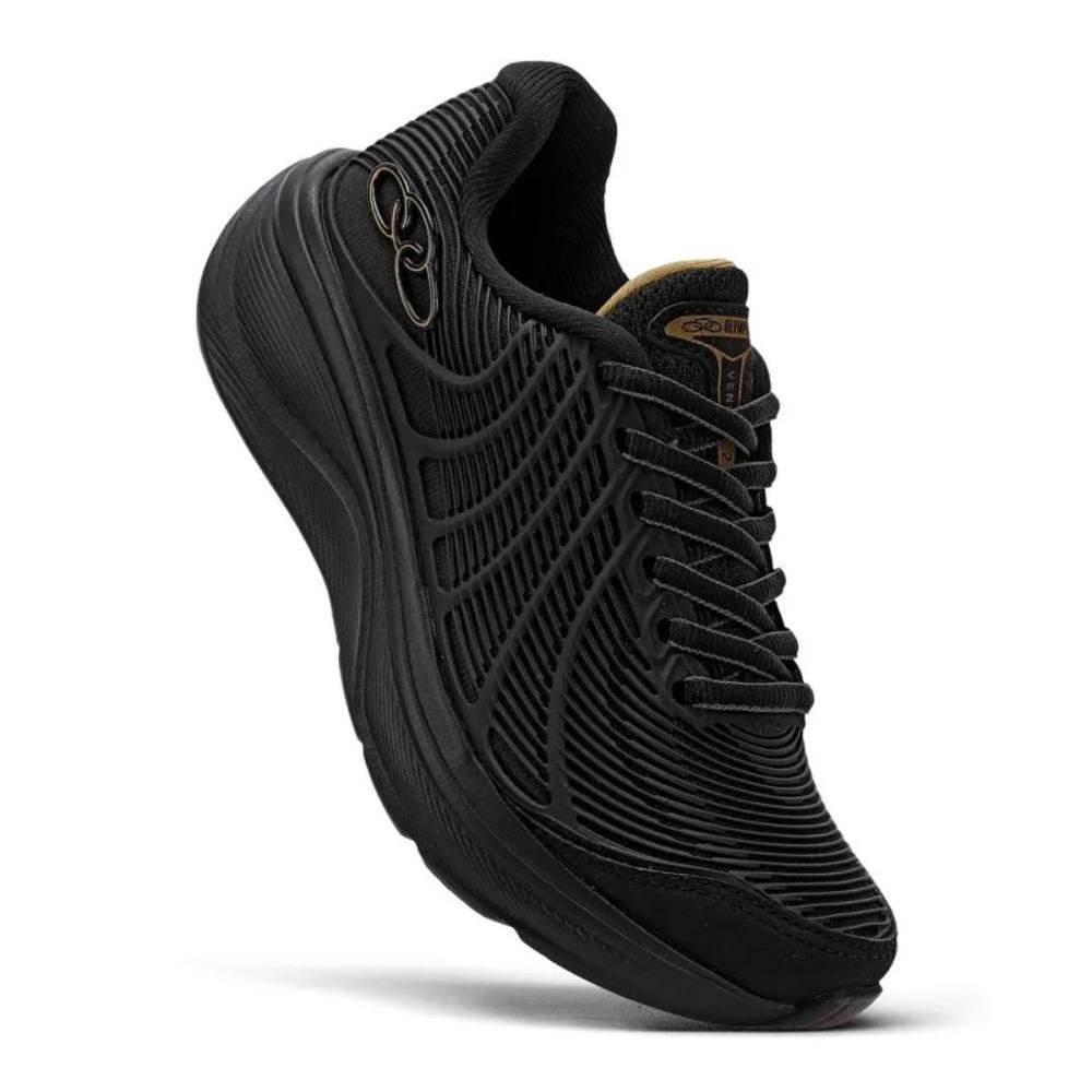 TÊNIS OLYMPIKUS VENUM 2 INFANTIL Preto/Dourado 4