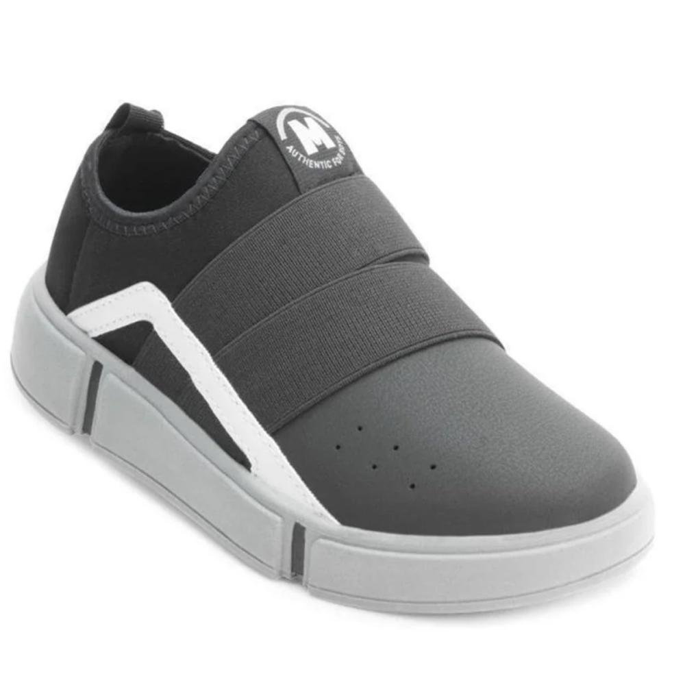 TÊNIS SLIP ON MOLEKINHO MENINO 2838.206 Preto/Cinza 3
