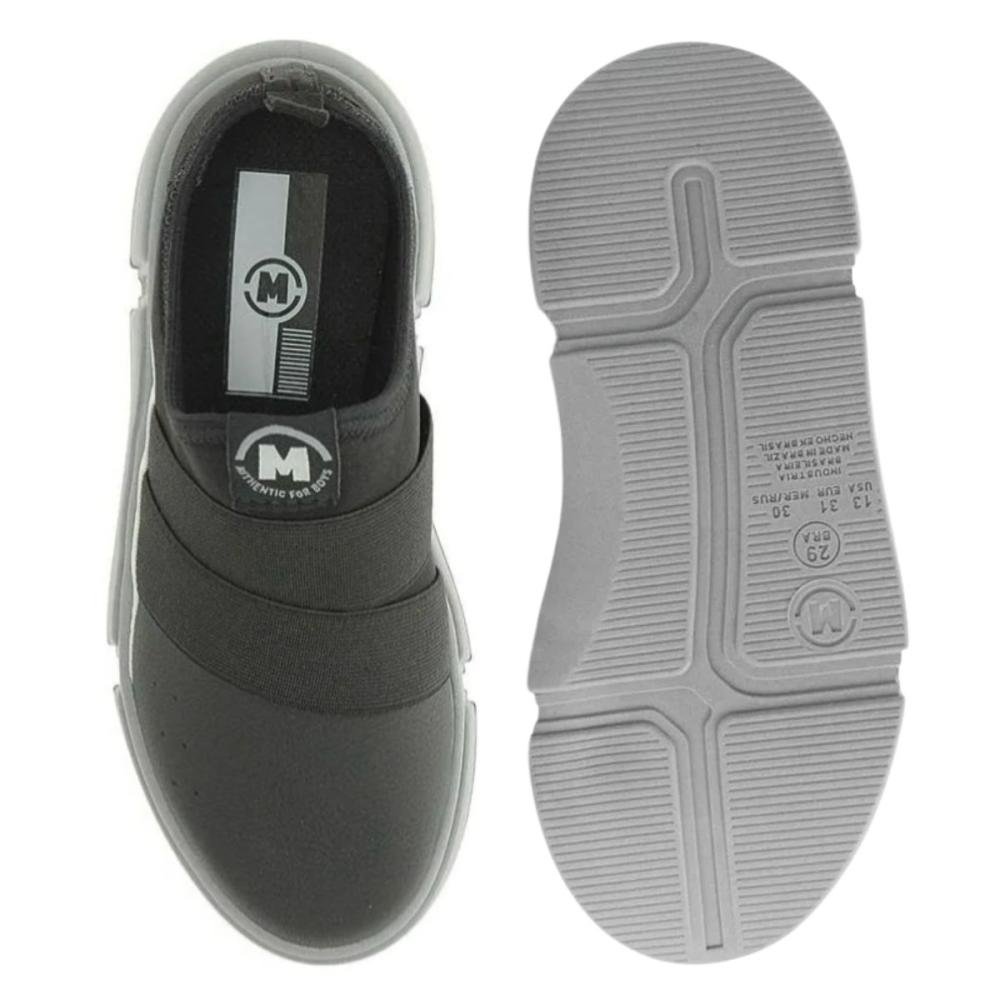 TÊNIS SLIP ON MOLEKINHO MENINO 2838.206 Preto/Cinza 4