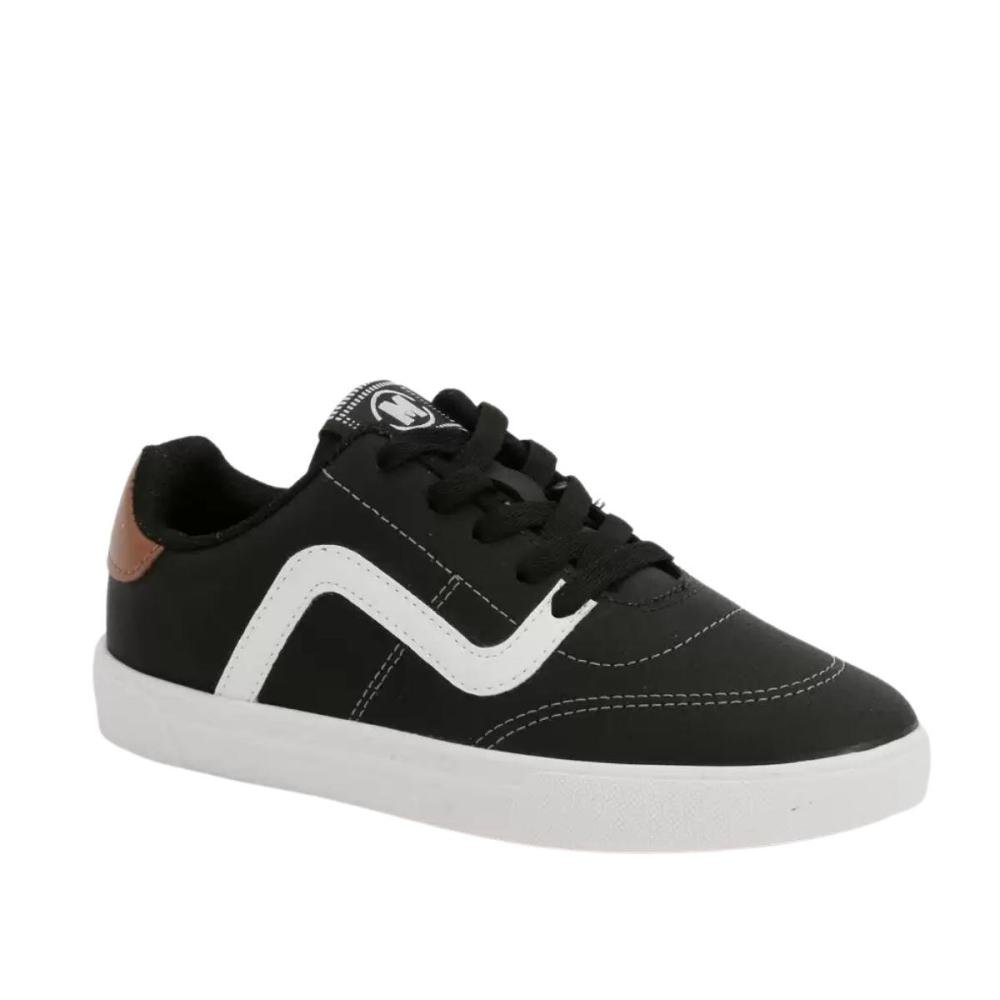 TÊNIS MOLEKINHO MENINO CASUAL 2801.122 Preto/Branco 2