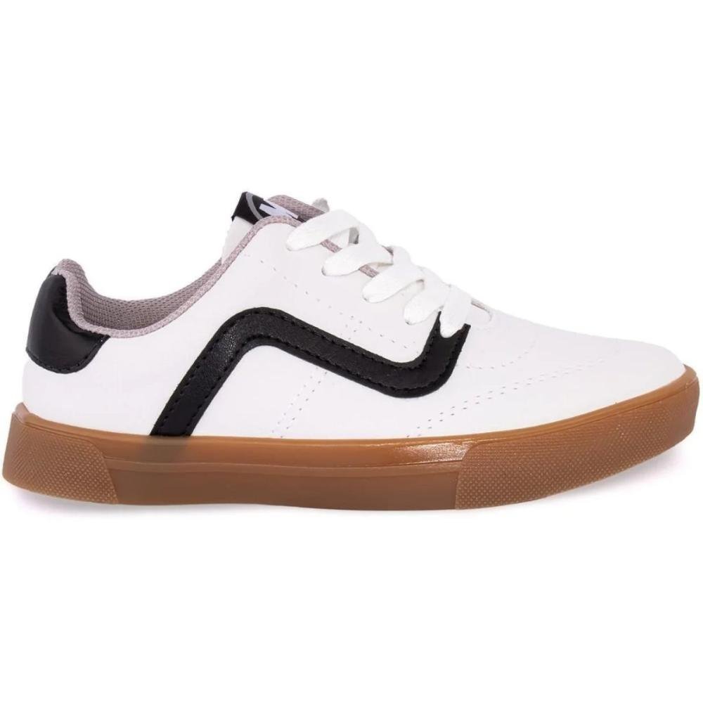 TÊNIS MOLEKINHO MENINO CASUAL 2801.122 Branco/Preto 2