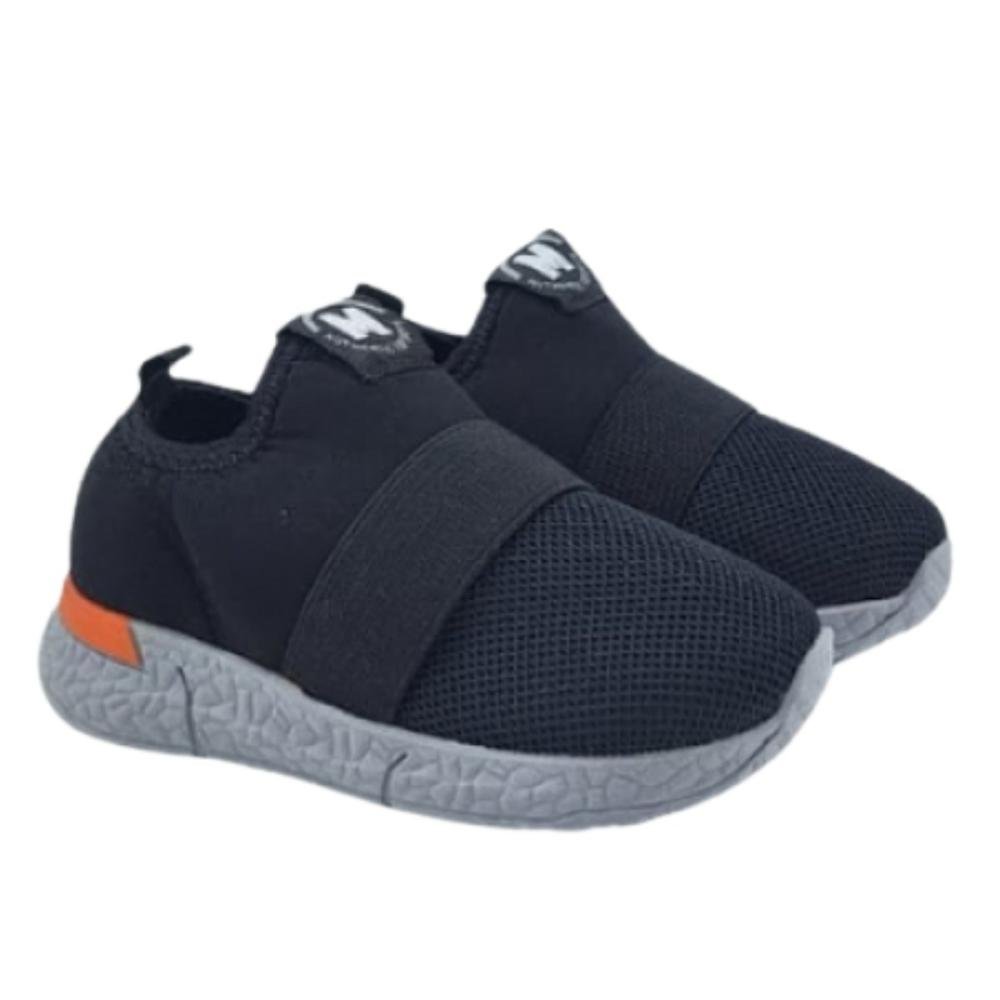 TÊNIS MOLEKINHO BABY SLIP ON 2609.131  Preto/Cinza 3
