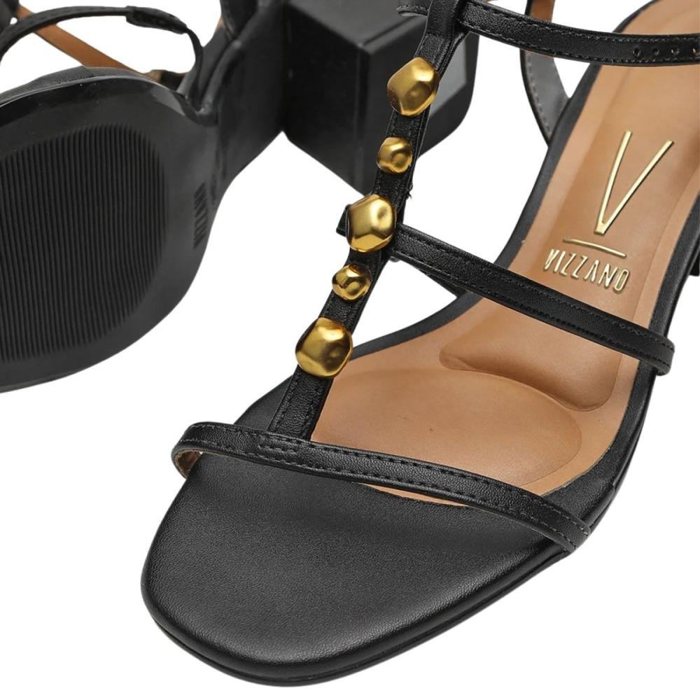 SANDÁLIA VIZZANO SALTO BLOCO 6428.153 Preto 6