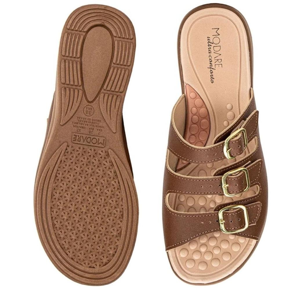 TAMANCO MODARE ULTRACONFORTO FIVELAS 7174.122  Marrom 3