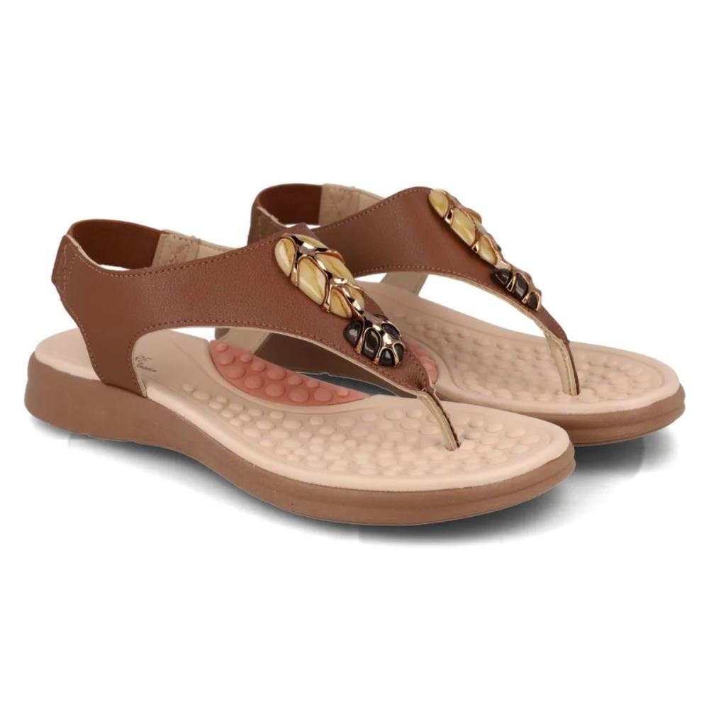 SANDÁLIA MODARE ULTRACONFORTO PEDRAS 7174.123 Marrom 4