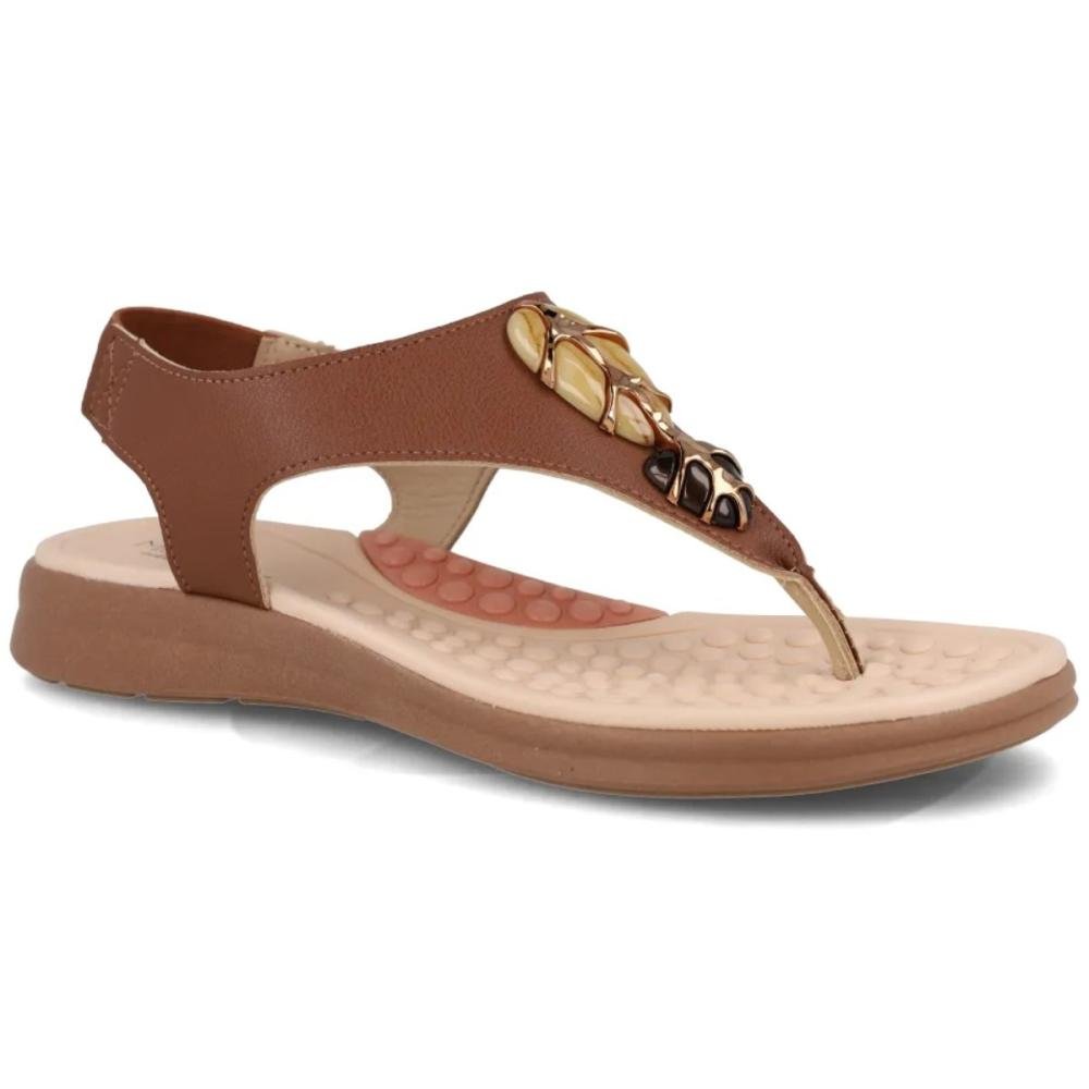 SANDÁLIA MODARE ULTRACONFORTO PEDRAS 7174.123 Marrom 6