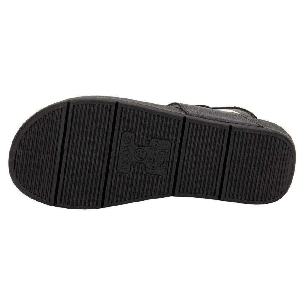 SANDÁLIA MODARE ULTRACONFORTO PEDRAS 7207.102 Preto 6