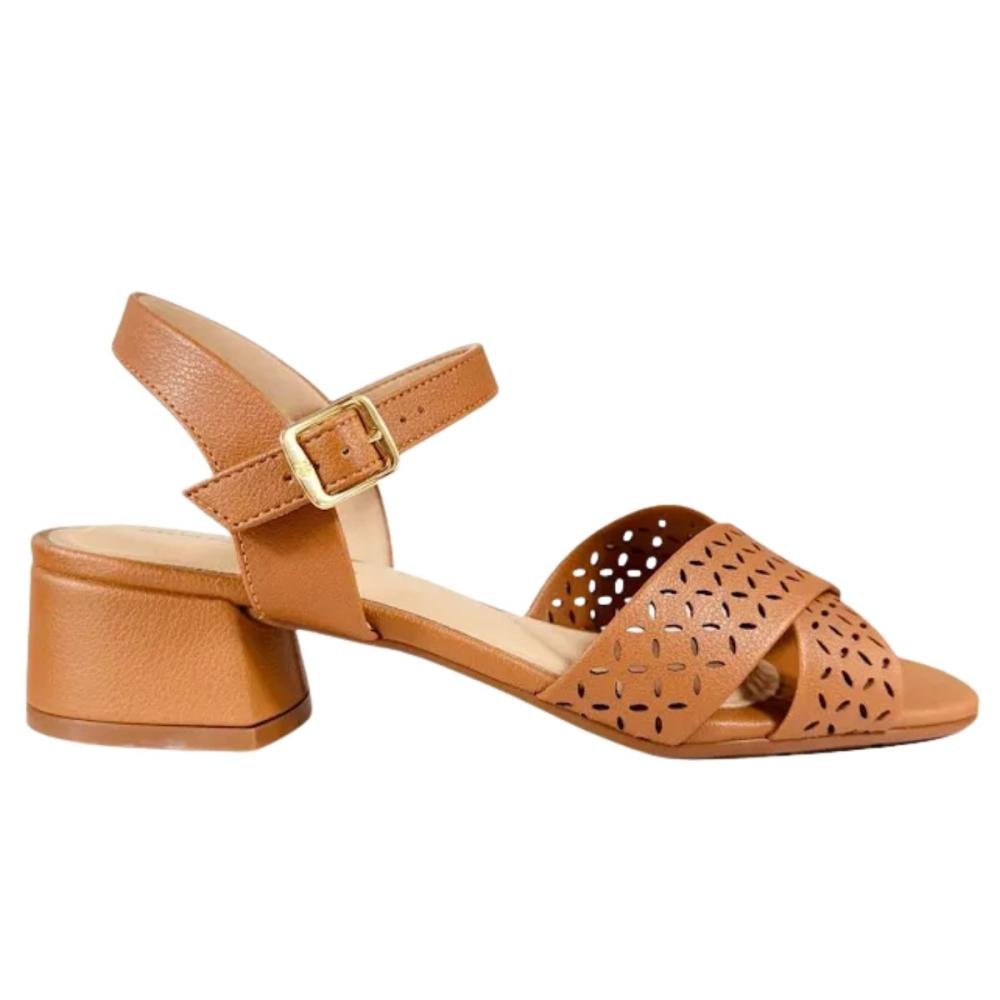 SANDÁLIA MODARE SALTO BLOCO ULTRACONFORTO 7211.105 Camel 2