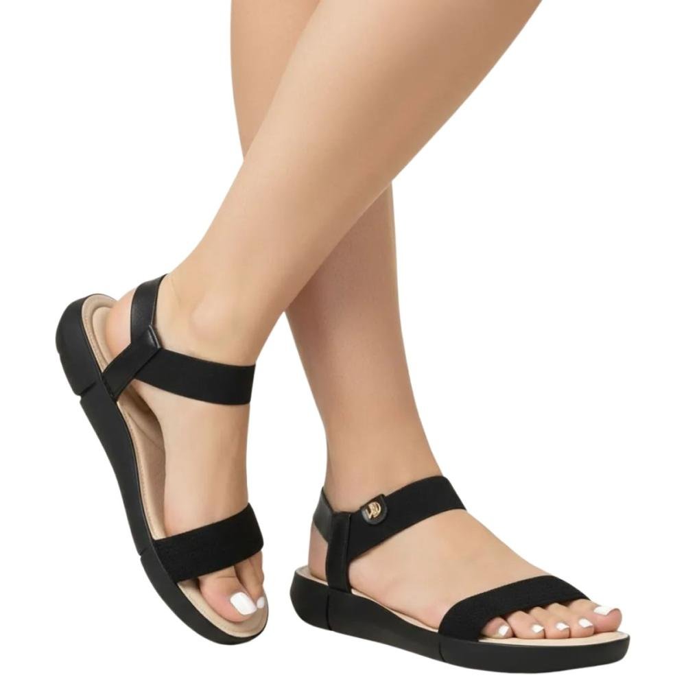 SANDÁLIA PAPETE MODARE ULTRACONFORTO 7199.102 Preto 2