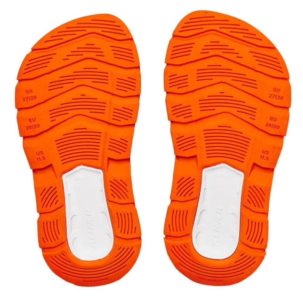 CHINELO KENNER RAKKA KIDS  Preto/Laranja 5