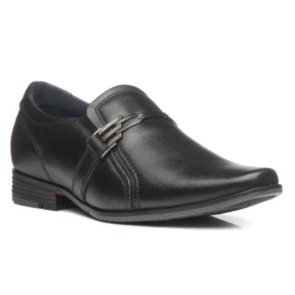 SAPATO SOCIAL PEGADA MASCULINO EM COURO 125806 Preto 2