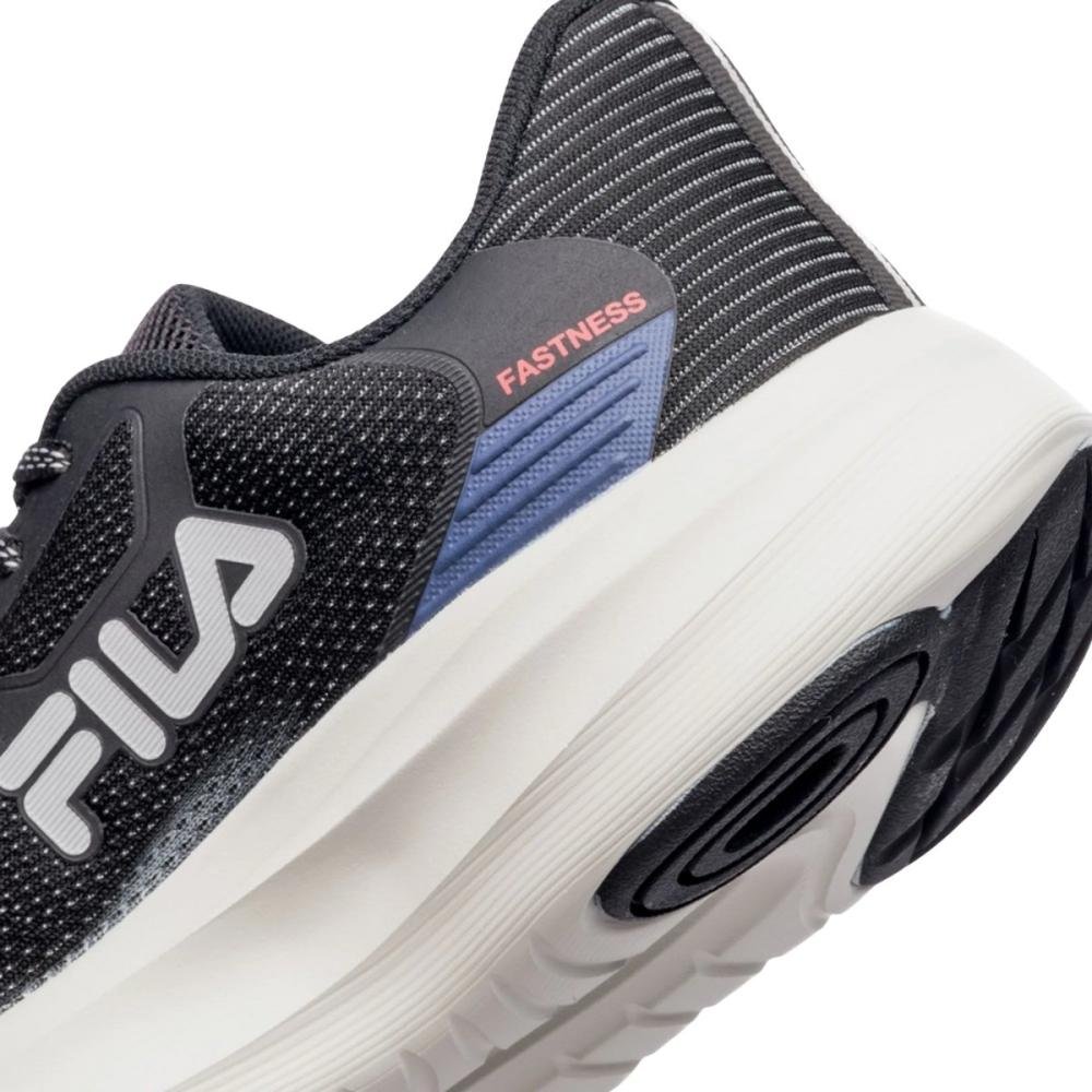 TÊNIS FILA FASTNESS MASCULINO Preto/Cinza 7