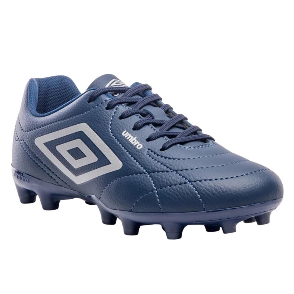 CHUTEIRA CAMPO UMBRO CLASS FOOTBALLER U1FB00310 Azul Escuro/Prata 2
