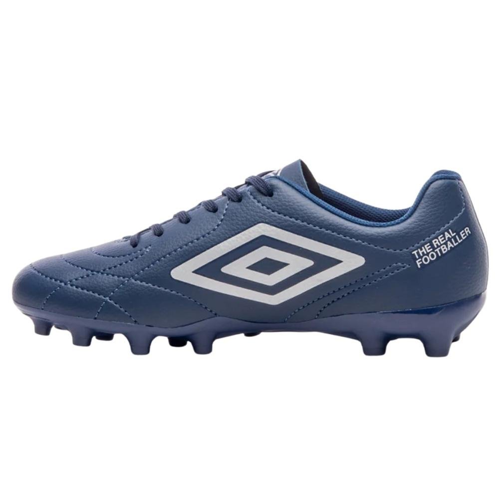 CHUTEIRA CAMPO UMBRO CLASS FOOTBALLER U1FB00310 Azul Escuro/Prata 4