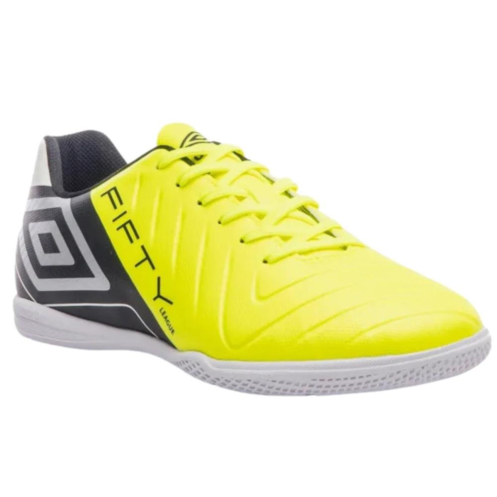 CHUTEIRA FUTSAL UMBRO FIFTY VI LEAGUE U01FB00334 Amarelo/Preto 2