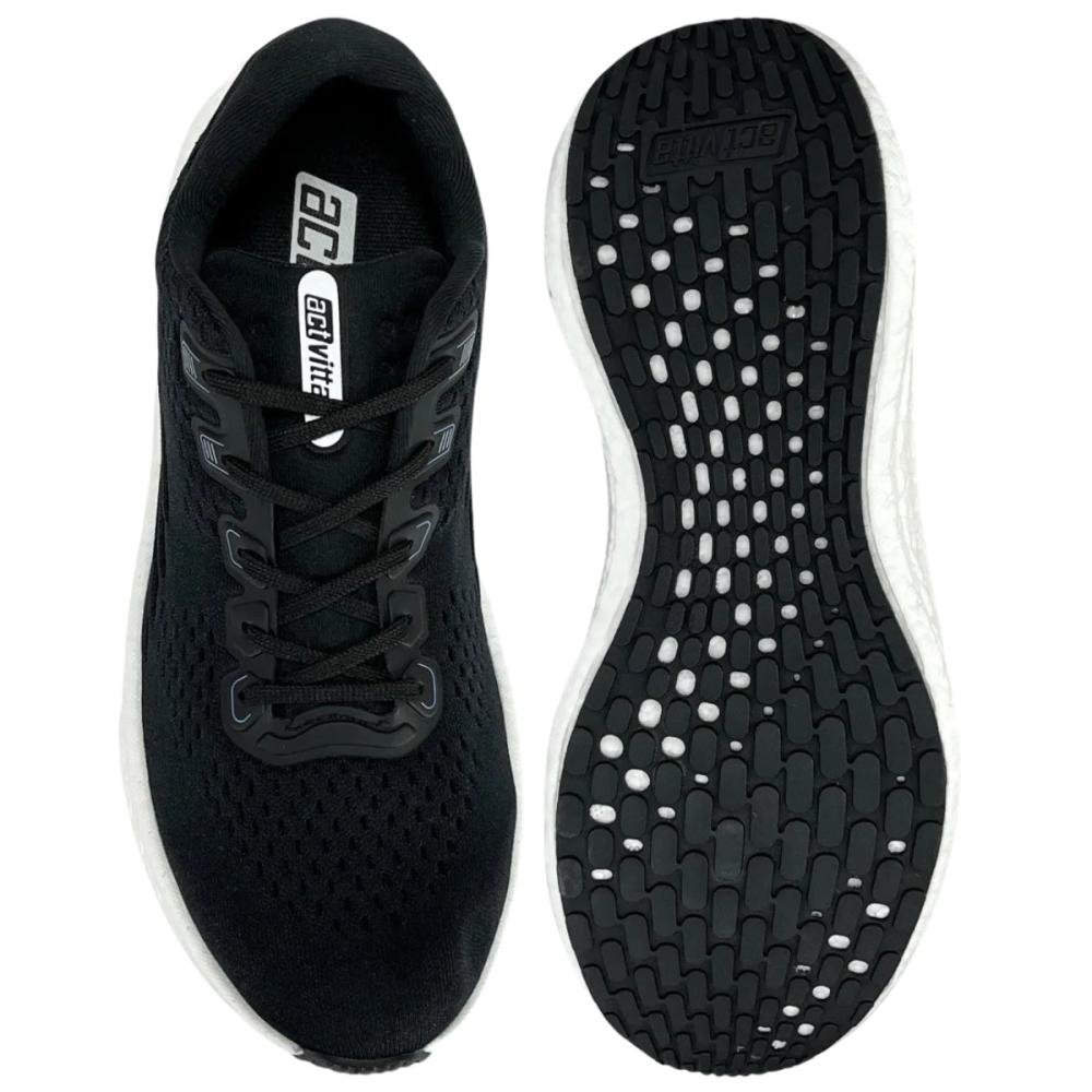 TÊNIS ACTVITTA ESPORTIVO MASCULINO 4931.100  Preto/Azul 3