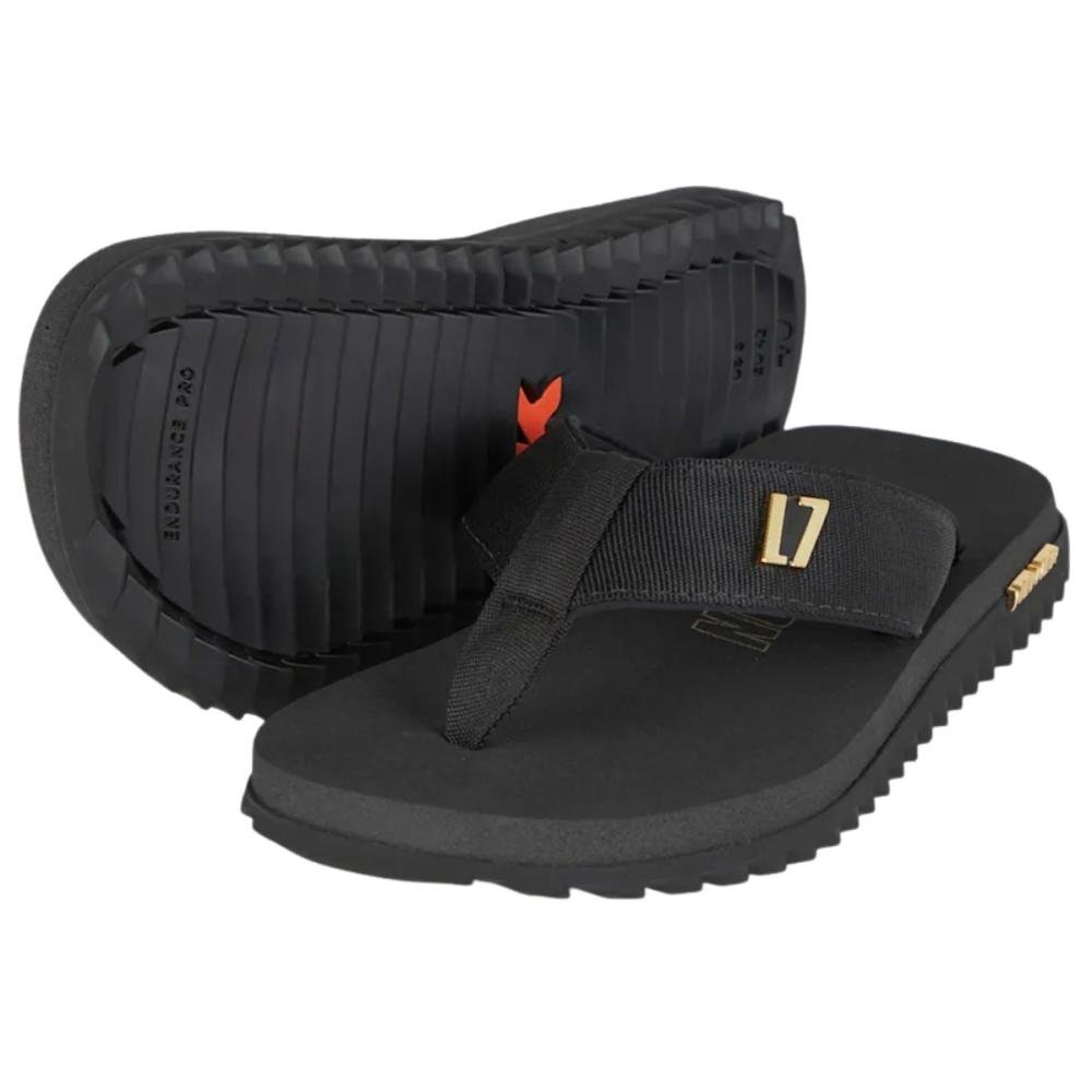 CHINELO KENNER KIVAH L7 Preto/Dourado 2