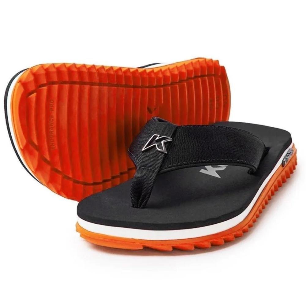 CHINELO KENNER KIVAH LINE Laranja/Preto 2