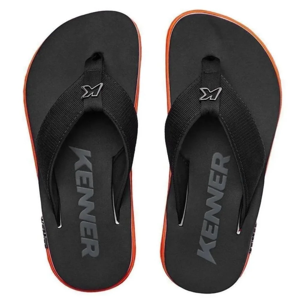 CHINELO KENNER KIVAH LINE Laranja/Preto 3