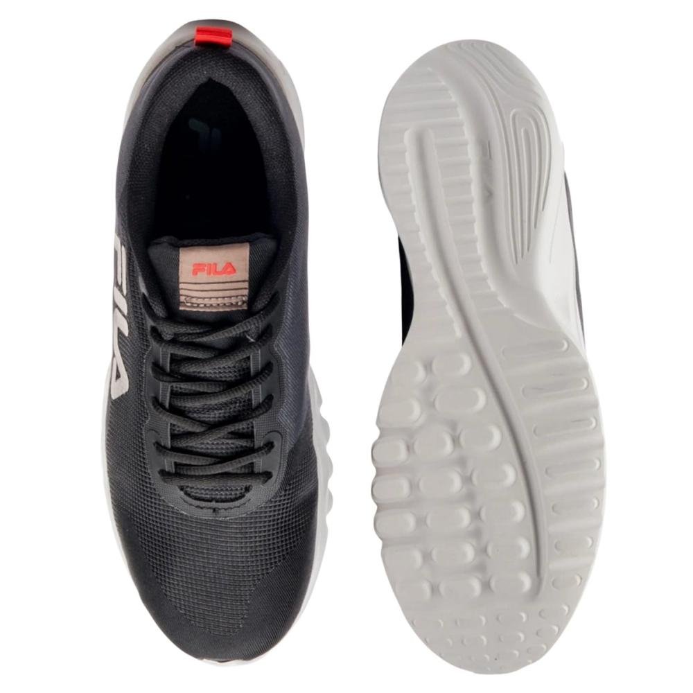 TÊNIS FILA VECTOR MASCULINO Preto/Cinza 3