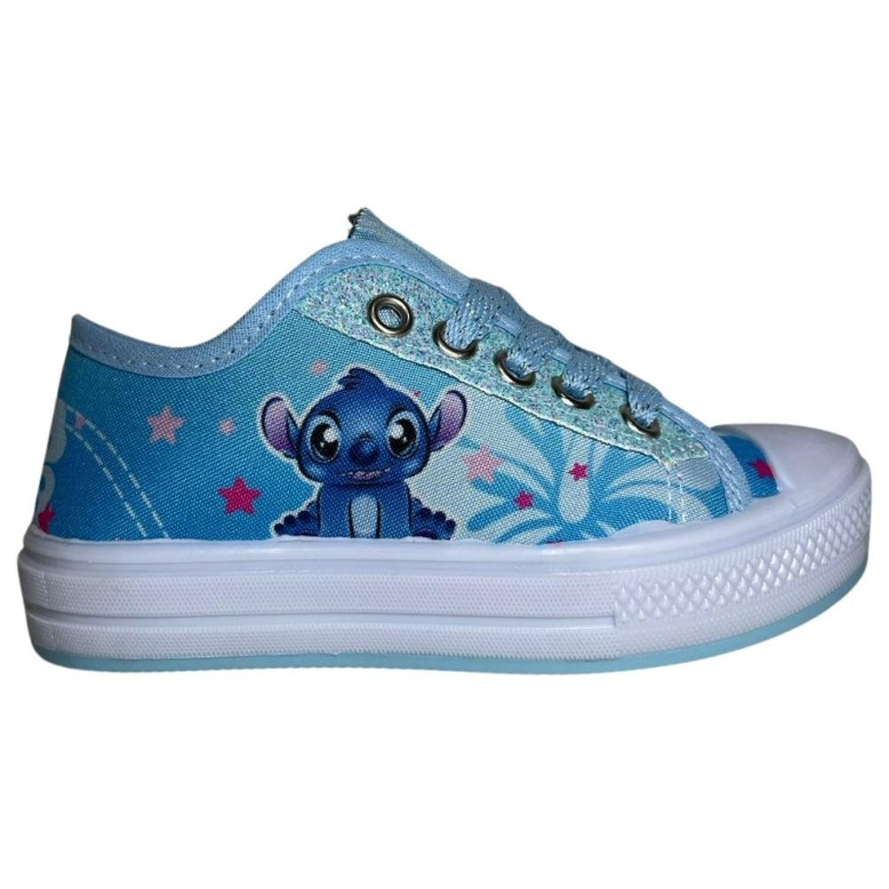 TÊNIS ORTOBESSA INFANTIL CANO BAIXO STITCH 21