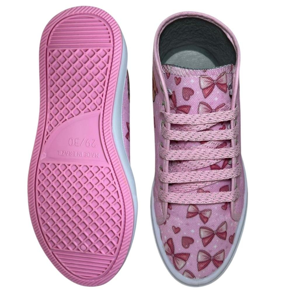 TÊNIS ORTOBESSA INFANTIL CANO ALTO CAPIVARA 41 Rosa 2