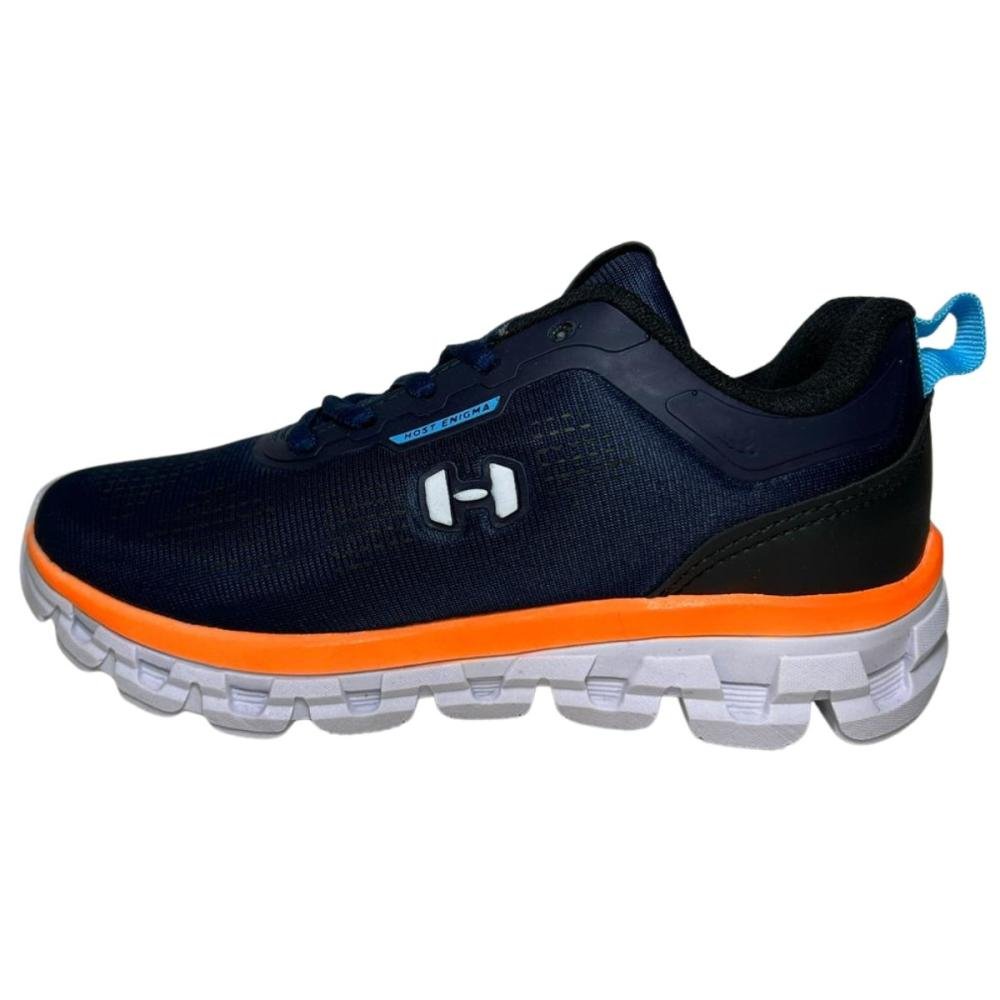 TÊNIS HOST MENINO ESPORTIVO H27350 Azul/Laranja 4