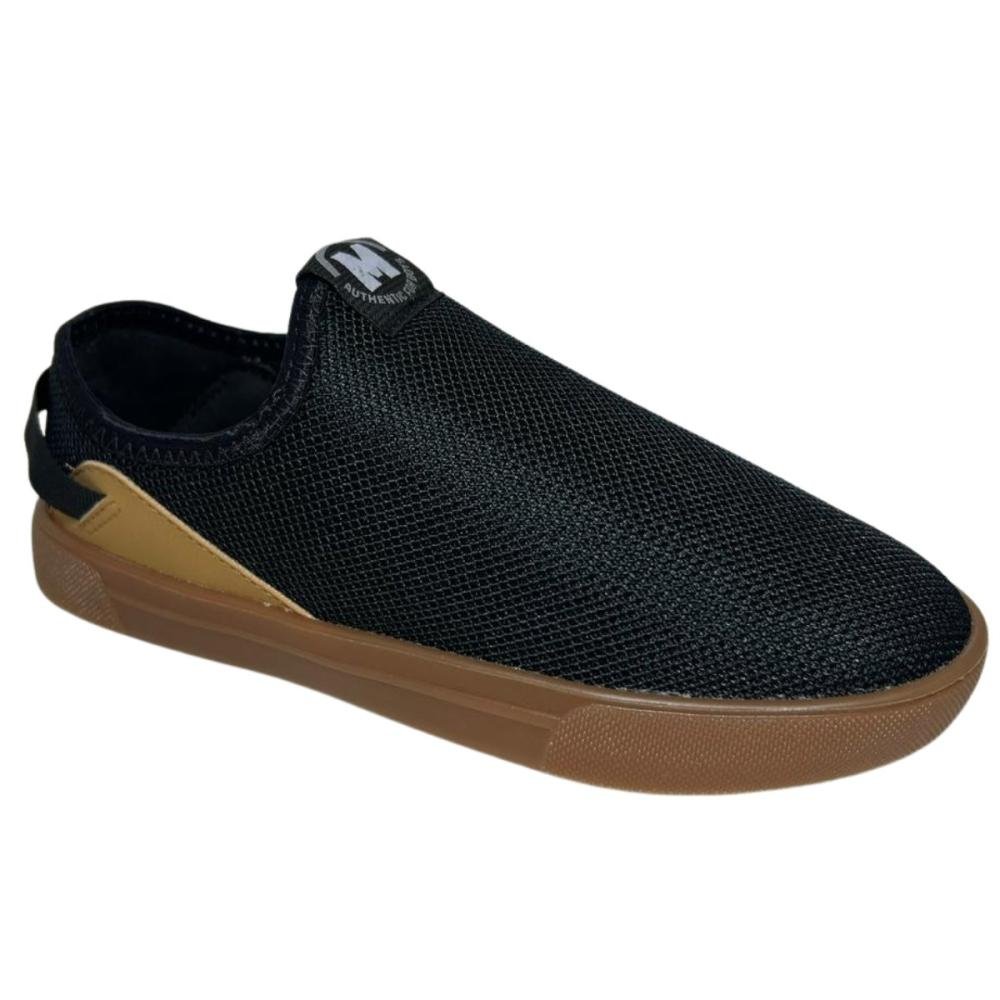 TÊNIS MOLEKINHO MENINO SLIP ON 2801.185 Preto/Bege 4